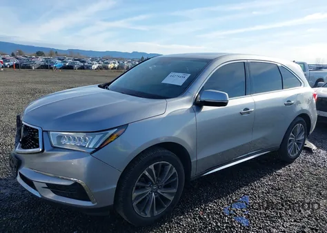 2017 Acura Mdx Technology Package из США, поврежденный, VIN 5FRYD4H52HB007560